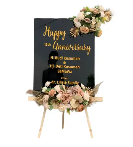 Papan Bunga Akrilik Masrum