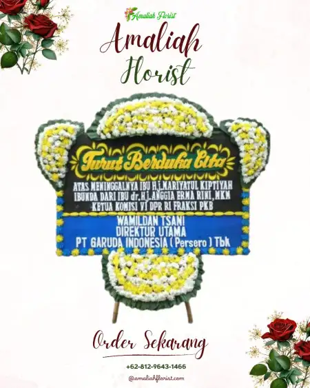 Papan Bunga Duka Masrum